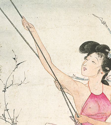 黎平县-胡也佛的仕女画和最知名的金瓶梅秘戏图